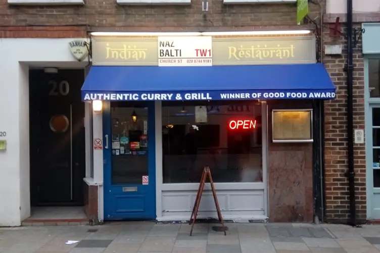 Naz Balti Indian Restaurant, Church Street